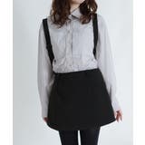 シルバーボタン ウエスト紐付き カラーシャツ | VIVID LADY | 詳細画像8