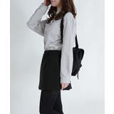 シルバーボタン ウエスト紐付き カラーシャツ | VIVID LADY | 詳細画像9