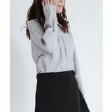 シルバーボタン ウエスト紐付き カラーシャツ | VIVID LADY | 詳細画像12