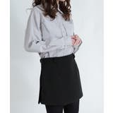 シルバーボタン ウエスト紐付き カラーシャツ | VIVID LADY | 詳細画像13