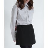 シルバーボタン ウエスト紐付き カラーシャツ | VIVID LADY | 詳細画像14