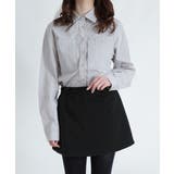 シルバーボタン ウエスト紐付き カラーシャツ | VIVID LADY | 詳細画像16