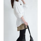 シルバーボタン ウエスト紐付き カラーシャツ | VIVID LADY | 詳細画像22