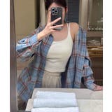 チェック柄 オーバーサイズシャツ | VIVID LADY | 詳細画像1 