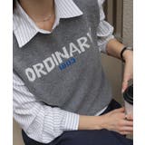 ストライプ柄 シンプル カラーシャツ | VIVID LADY | 詳細画像10