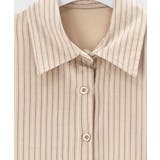 ストライプ柄 シンプル カラーシャツ | VIVID LADY | 詳細画像25