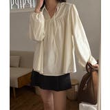 ギャザーボリュームスリーブブラウス | VIVID LADY | 詳細画像2