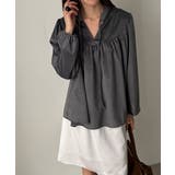 ギャザーボリュームスリーブブラウス | VIVID LADY | 詳細画像18