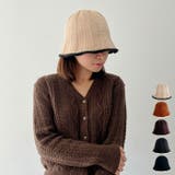 ツートンウールリブニットバケットハット 全5色 帽子 | VIVID LADY | 詳細画像1