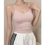 ピンク | レース カップインキャミトップス | VIVID LADY
