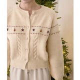 レトロフラワー刺繍 ラグランニットカーディガン | VIVID LADY | 詳細画像18 