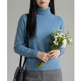 ベーシック タートルネックニット プルオーバー | VIVID LADY | 詳細画像15 