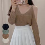 ニット レディース 透かし編みニット | VIVID LADY | 詳細画像1