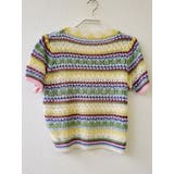 パンチング虹ニット半袖 メッシュ Y2K | VIVID LADY | 詳細画像3