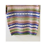 パンチング虹ニット半袖 メッシュ Y2K | VIVID LADY | 詳細画像5