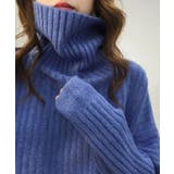 タートルネックリブニットT ニットセーター レディース | VIVID LADY | 詳細画像11