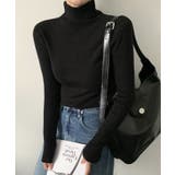 タートルネックリブニットT ニットセーター レディース | VIVID LADY | 詳細画像12