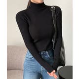 タートルネックリブニットT ニットセーター レディース | VIVID LADY | 詳細画像13