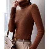 タートルネックリブニットT ニットセーター レディース | VIVID LADY | 詳細画像15