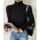 タートルネックリブニットT ニットセーター レディース | VIVID LADY | 詳細画像2