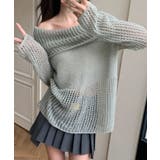 オフショルダーニット レディース 秋 | VIVID LADY | 詳細画像21