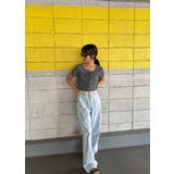 Tシャツ半袖レディース レースアップ半袖バレエコアリブニット クロップド丈 | VIVID LADY | 詳細画像21