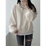 オーバーフィット長袖ニット レディース 長袖 | VIVID LADY | 詳細画像11