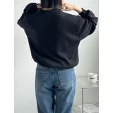 オーバーフィット長袖ニット レディース 長袖 | VIVID LADY | 詳細画像4