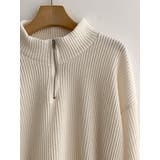 オーバーフィット長袖ニット レディース 長袖 | VIVID LADY | 詳細画像5