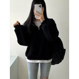 オーバーフィット長袖ニット レディース 長袖 | VIVID LADY | 詳細画像2