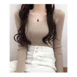 Vネックニット 薄手 レディース | VIVID LADY | 詳細画像19