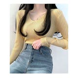 Vネックニット 薄手 レディース | VIVID LADY | 詳細画像16