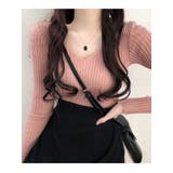 Vネックニット 薄手 レディース | VIVID LADY | 詳細画像18