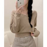 Vネック ショート丈ニット | VIVID LADY | 詳細画像13