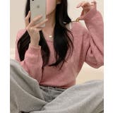 Vネック ショート丈ニット | VIVID LADY | 詳細画像5