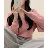 Vネック ショート丈ニット | VIVID LADY | 詳細画像6