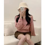 Vネック ショート丈ニット | VIVID LADY | 詳細画像7