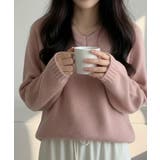 Vネック ルーズニットトップス | VIVID LADY | 詳細画像55 