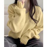 Vネック ルーズニットトップス | VIVID LADY | 詳細画像50 