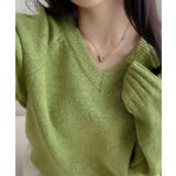 Vネック ルーズニットトップス | VIVID LADY | 詳細画像26