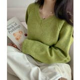 Vネック ルーズニットトップス | VIVID LADY | 詳細画像28