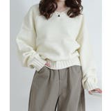 Vネック ルーズニットトップス | VIVID LADY | 詳細画像34