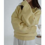 Vネック ルーズニットトップス | VIVID LADY | 詳細画像52