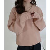 Vネック ルーズニットトップス | VIVID LADY | 詳細画像60