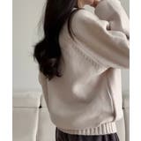 Vネック ルーズニットトップス | VIVID LADY | 詳細画像6