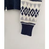 ノルディック柄 Wジップニットブルゾン | VIVID LADY | 詳細画像30