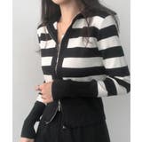 ダブルジップ リブニット カーディガン | VIVID LADY | 詳細画像27 