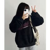 両面ボア フード付きオーバーサイズパーカー | VIVID LADY | 詳細画像17 