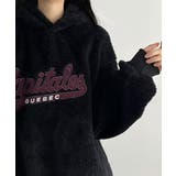 両面ボア フード付きオーバーサイズパーカー | VIVID LADY | 詳細画像21 