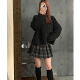 ドロップショルダーニット セーター 編込みニット | VIVID LADY | 詳細画像28